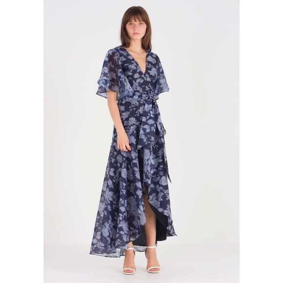 FLORAL CHIFFON DRESS - Picture 3 of 5